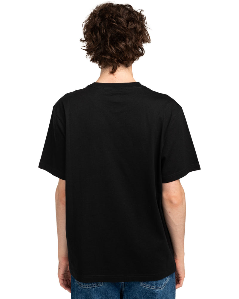 Load image into Gallery viewer, Element Men's Icon Embroidery Short Sleeve T-Shirt Flint Black ELYKT00168-FBK
