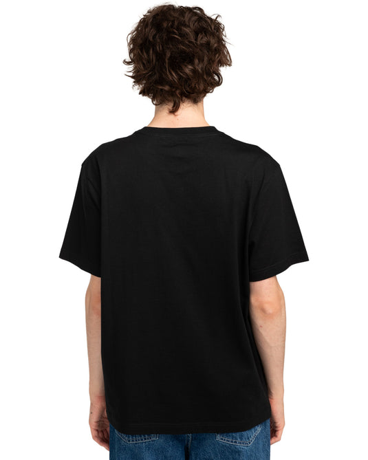 Element Men's Icon Embroidery Short Sleeve T-Shirt Flint Black ELYKT00168-FBK