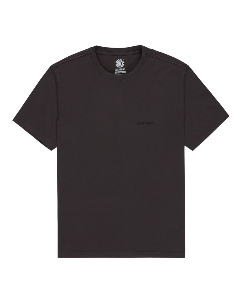 Load image into Gallery viewer, Element Men&#39;s Lowcase Pigment Short Sleeve T-Shirt Off Black ELYKT00177-KTA0
