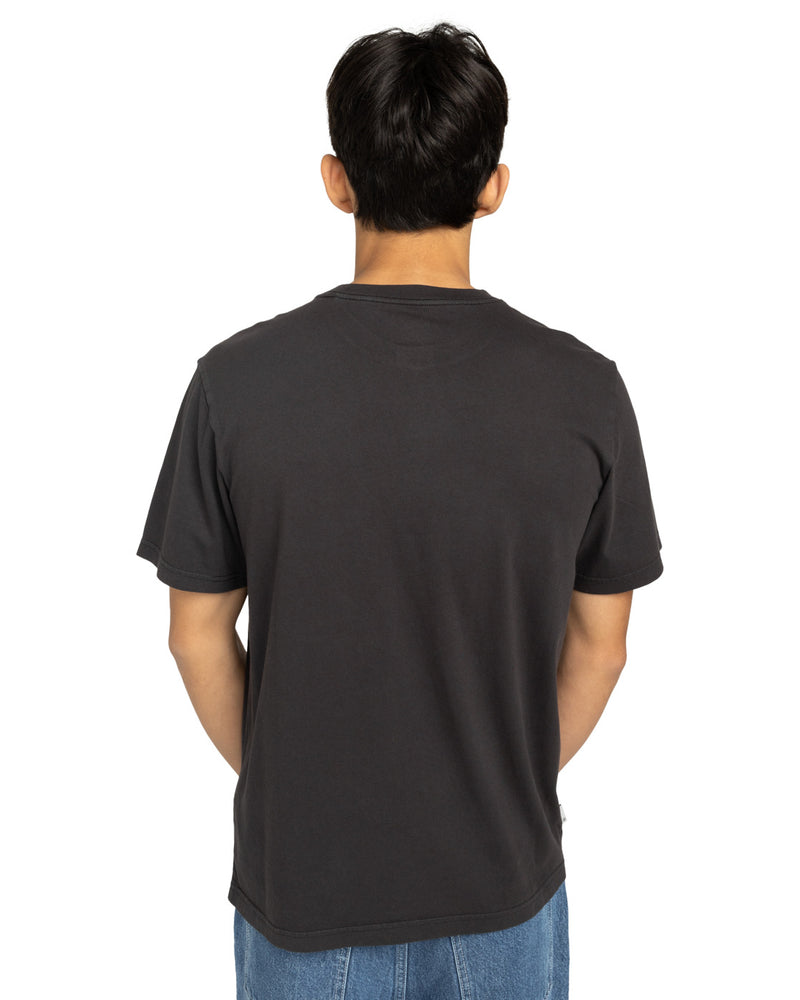Load image into Gallery viewer, Element Men&#39;s Lowcase Pigment Short Sleeve T-Shirt Off Black ELYKT00177-KTA0

