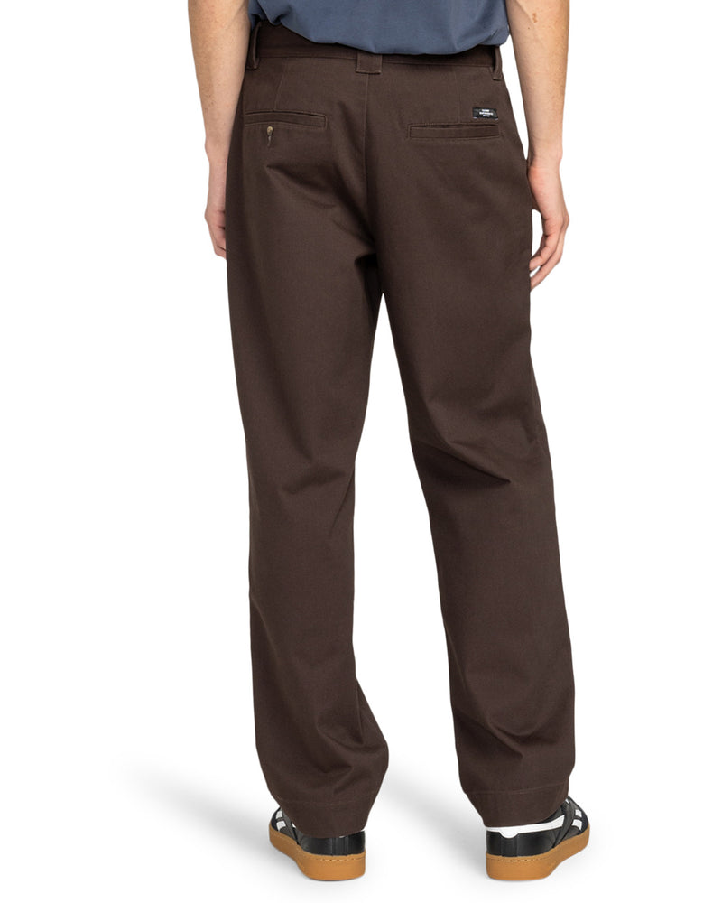Load image into Gallery viewer, Element Men&#39;s Howland Relax Work Chino Trousers Java ELYNP00181_CTF0

