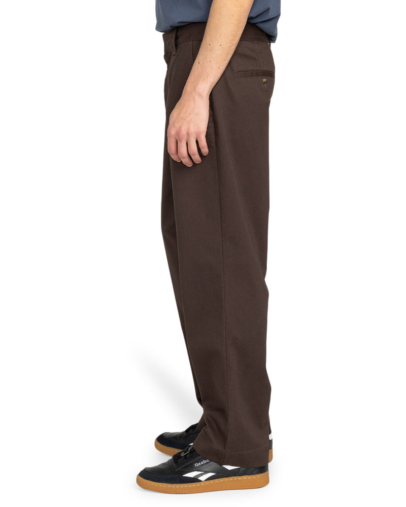 Load image into Gallery viewer, Element Men&#39;s Howland Relax Work Chino Trousers Java ELYNP00181_CTF0
