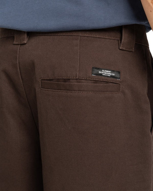 Element Men's Howland Relax Work Chino Trousers Java ELYNP00181_CTF0