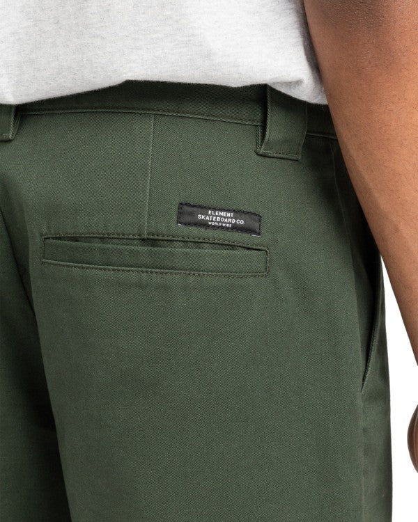 Load image into Gallery viewer, Element Men&#39;s Relax Work Chino Trousers Deep Forest ELYNP00181_KSW0
