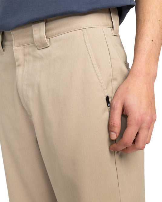 Element Men's Howland Relax Work Chino Trousers Aluminum ELYNP00181_TKH0