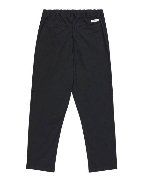 Load image into Gallery viewer, Element Men&#39;s Regular Comfort Twill Chino Pants Flint Black ELYNP00190-FBK
