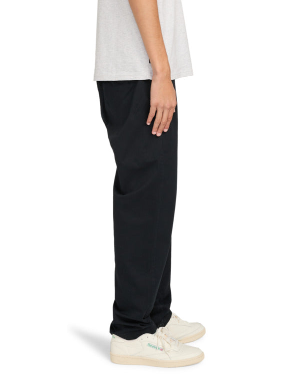 Load image into Gallery viewer, Element Men&#39;s Regular Comfort Twill Chino Pants Flint Black ELYNP00190-FBK
