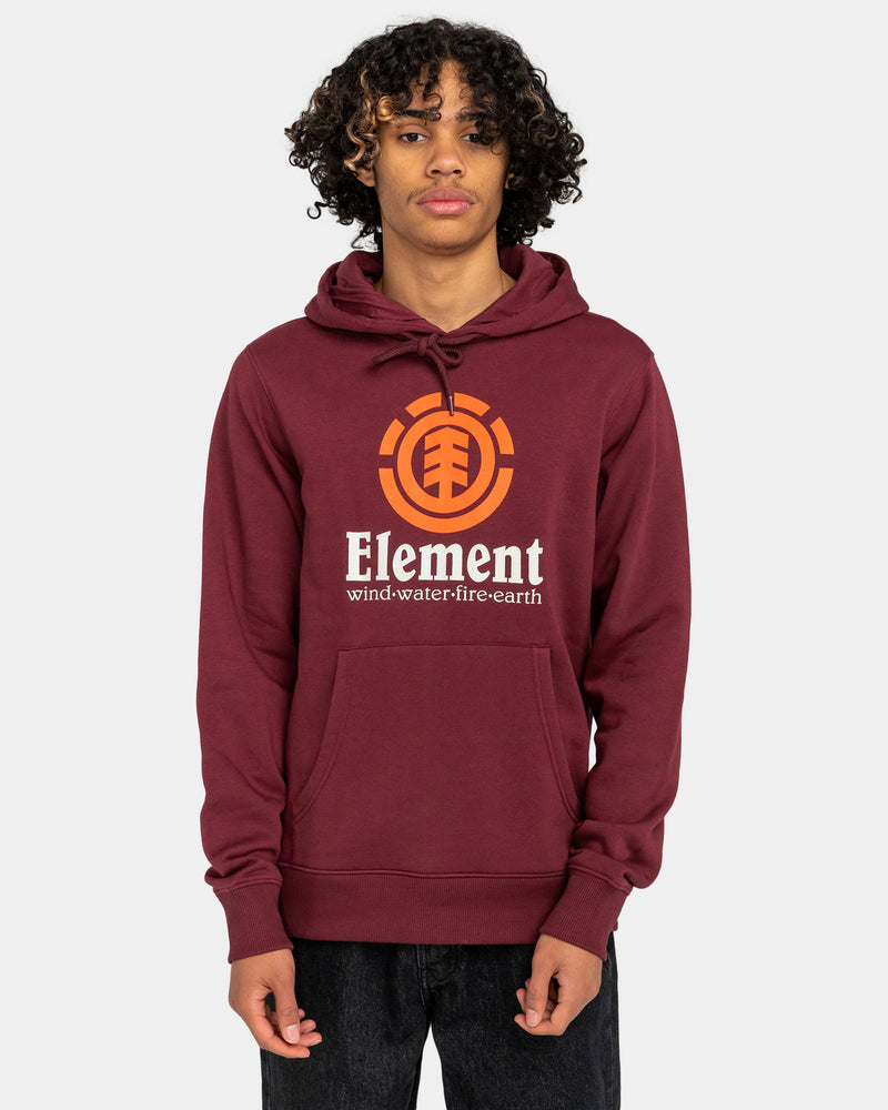 Load image into Gallery viewer, Element Vertical Hoodie Tawny Port ELYSF00183-RSP0
