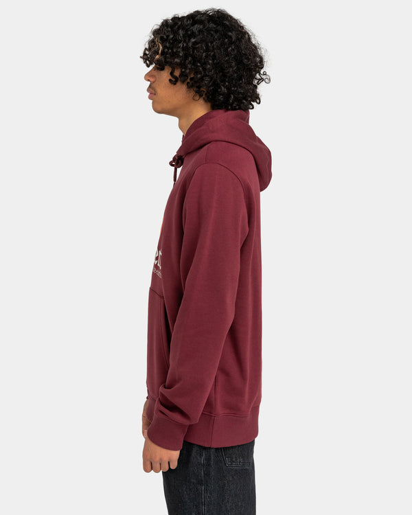 Load image into Gallery viewer, Element Vertical Hoodie Tawny Port ELYSF00183-RSP0
