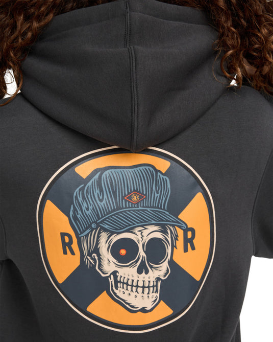 Element Men's Timber Signs Po Hoodie Off Black ELYSF00313-KTA0