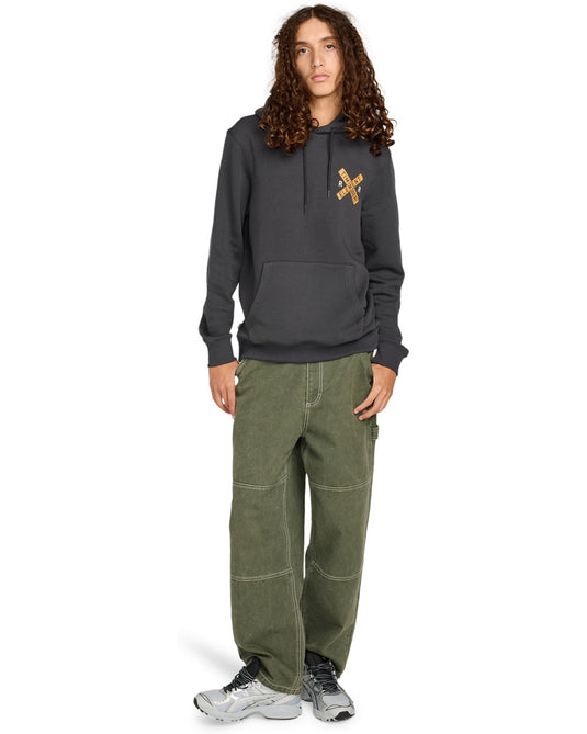Element Men's Timber Signs Po Hoodie Off Black ELYSF00313-KTA0