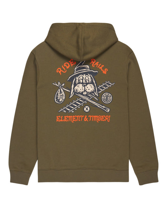 Element Men's Timber Hobos Hoodie Kalamata ELYSF00314-GZH0