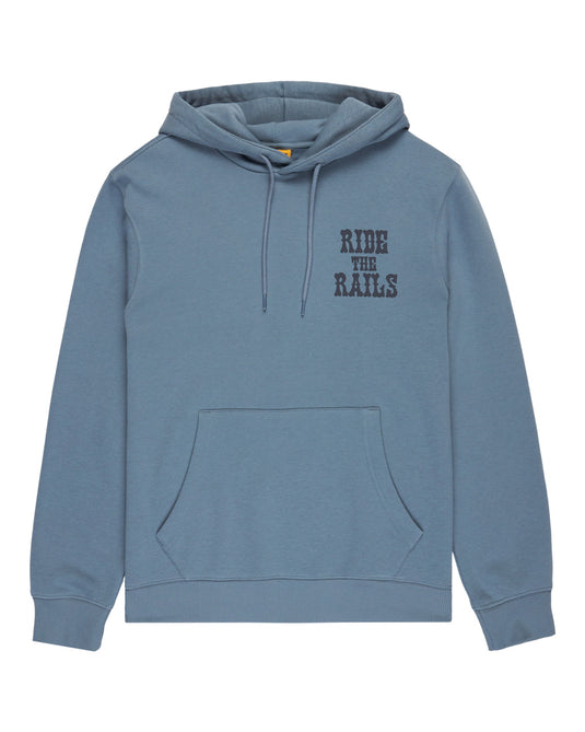 Element Men's Timber On Track Po Hoodie Blue Mirage ELYSF00316-BMK0