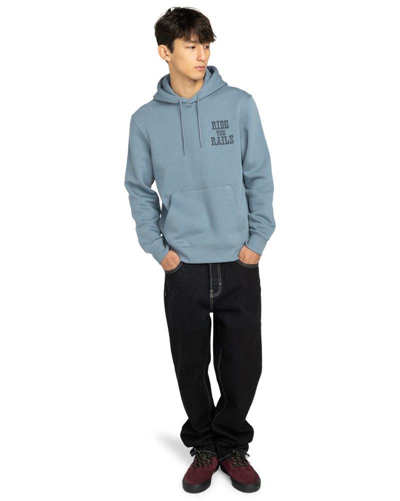 Load image into Gallery viewer, Element Men&#39;s Timber On Track Po Hoodie Blue Mirage ELYSF00316-BMK0
