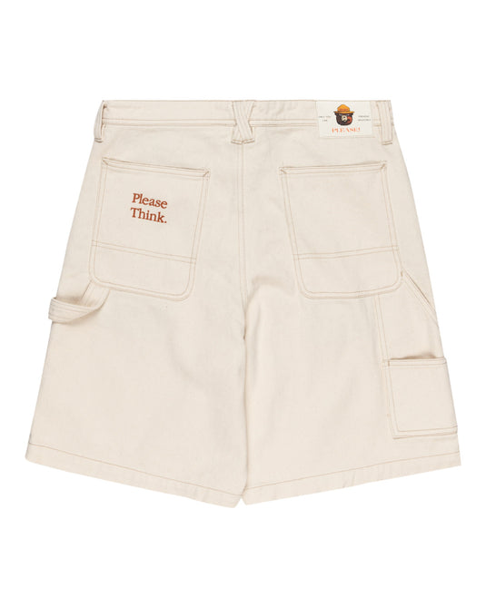 Element Men's SBXE 20" Carpenter Shorts Natural ELYWS00140-WBS0