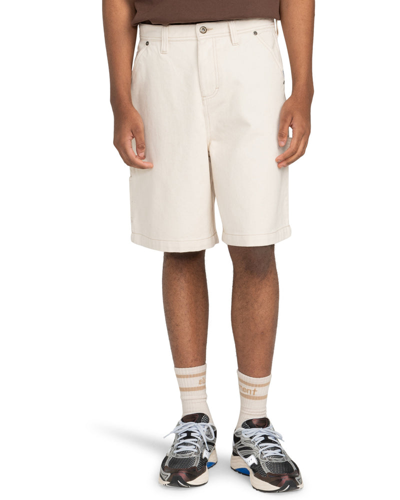 Load image into Gallery viewer, Element Men&#39;s SBXE 20&quot; Carpenter Shorts Natural ELYWS00140-WBS0
