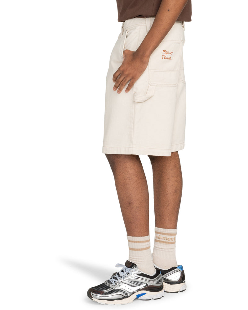 Load image into Gallery viewer, Element Men&#39;s SBXE 20&quot; Carpenter Shorts Natural ELYWS00140-WBS0

