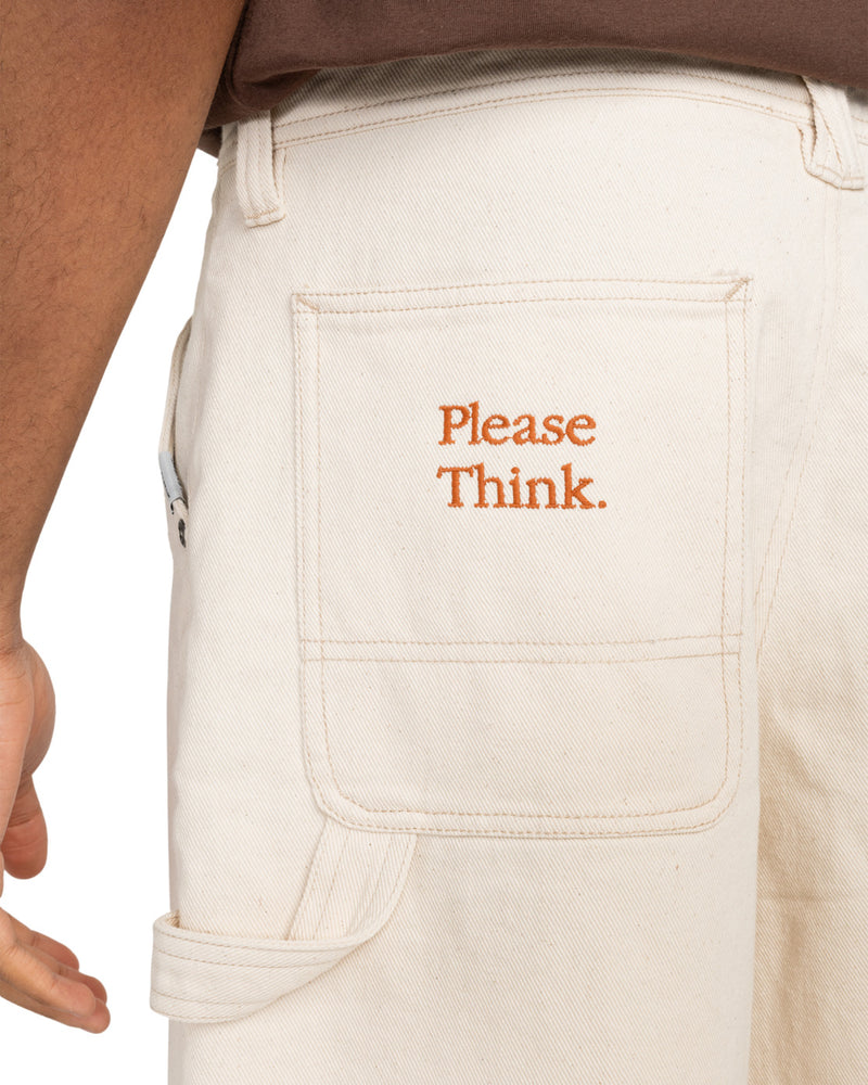 Load image into Gallery viewer, Element Men&#39;s SBXE 20&quot; Carpenter Shorts Natural ELYWS00140-WBS0
