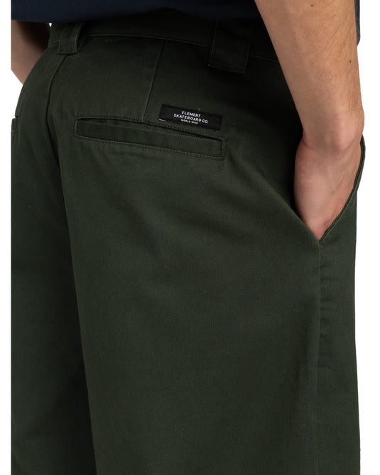 Element Men's Howland Work 21.8'' Chino Shorts Deep Forest ELYWS00148-KSW0