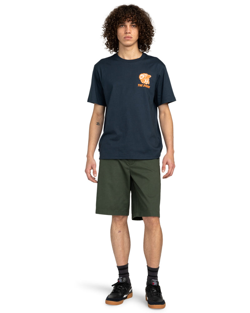 Load image into Gallery viewer, Element Men&#39;s Howland Work 21.8&#39;&#39; Chino Shorts Deep Forest ELYWS00148-KSW0
