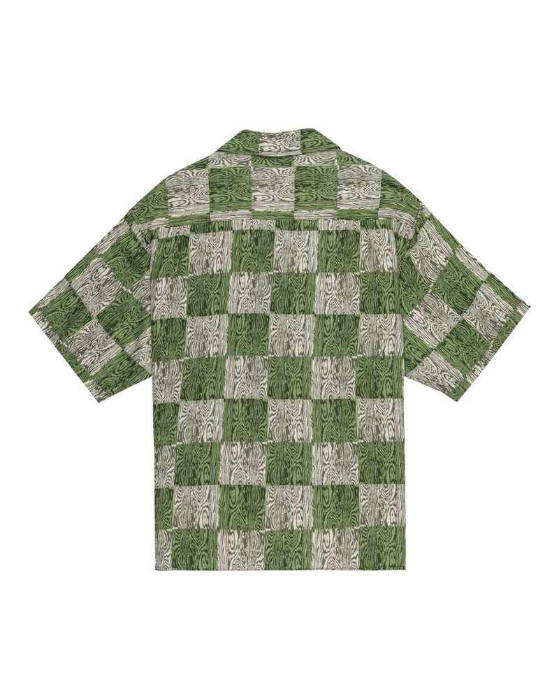 Load image into Gallery viewer, Element Men&#39;s Resort Short Sleeve Big Fit Shirt Checkerboard ELYWT00118-GLL6
