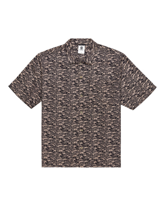 Element Men's The Doers Short Sleeves Shirt Doers Off Black ELYWT00167-KTA6