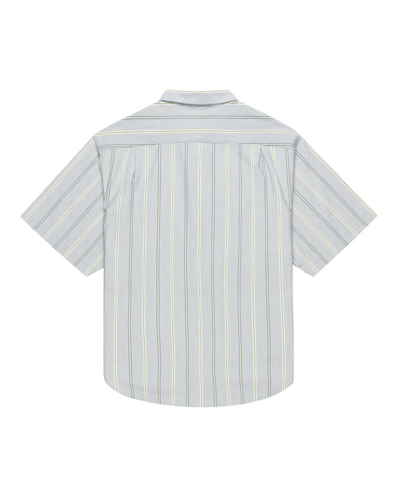 Load image into Gallery viewer, Element Men&#39;s Idle Shirt Beige/Blue/Riffle Green ELYWT00169_TEG4
