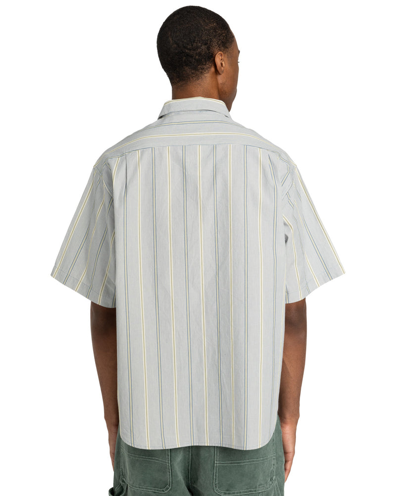 Load image into Gallery viewer, Element Men&#39;s Idle Shirt Beige/Blue/Riffle Green ELYWT00169_TEG4
