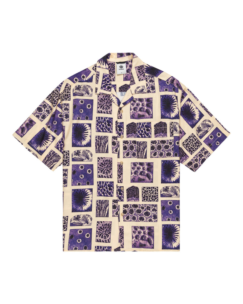 Load image into Gallery viewer, Element Men&#39;s Resort Short Sleeve Shirt Corals ELYWT00177-NEQ6
