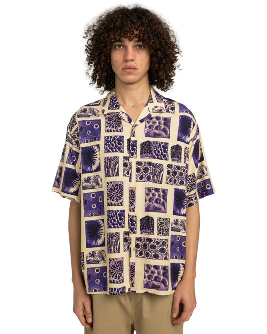 Element Men's Resort Short Sleeve Shirt Corals ELYWT00177-NEQ6