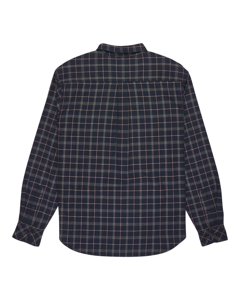 Load image into Gallery viewer, Element Men&#39;s Button Down Regular Flannel Tartan Blue ELYWT00183-BST1
