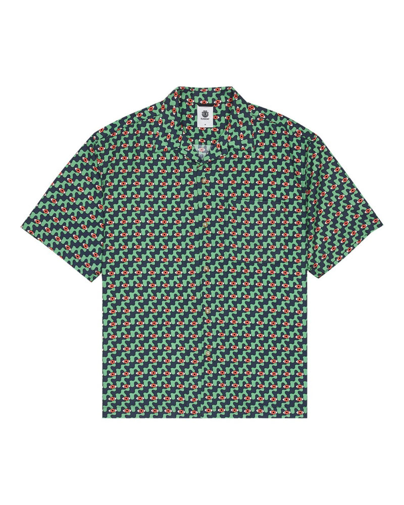 Load image into Gallery viewer, Element Men's Relax Resort Short Sleeve Shirt Sight ELYWT00203-KTP7
