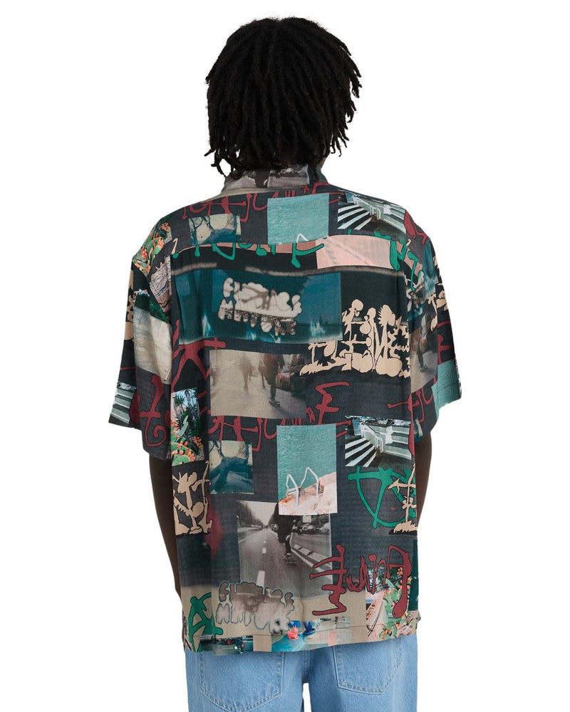 Load image into Gallery viewer, Element Men's Relax Resort Short Sleeve Shirt Scenes ELYWT00203-CLM6
