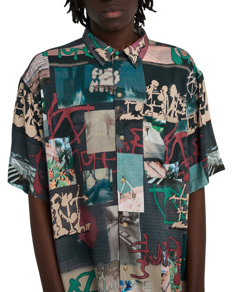 Load image into Gallery viewer, Element Men's Relax Resort Short Sleeve Shirt Scenes ELYWT00203-CLM6
