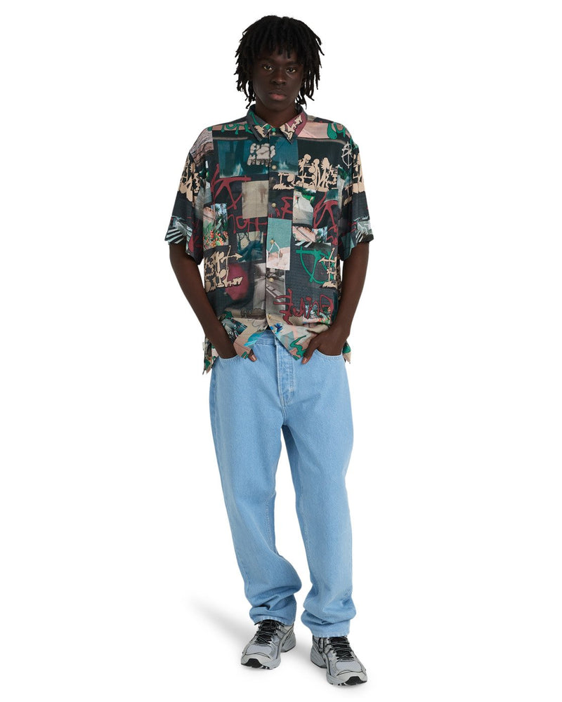 Load image into Gallery viewer, Element Men's Relax Resort Short Sleeve Shirt Scenes ELYWT00203-CLM6
