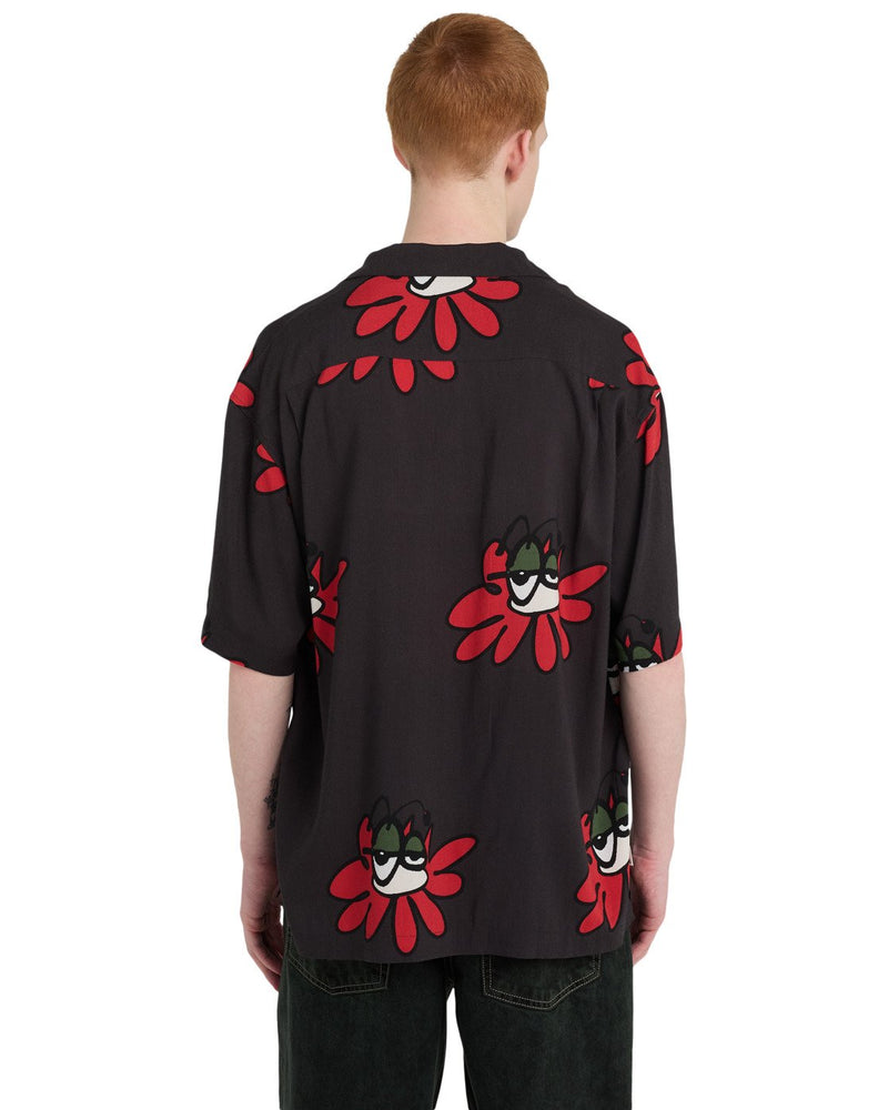 Load image into Gallery viewer, Element Men's Relax Resort Short Sleeve Shirt Poppies ELYWT00203-KVD7
