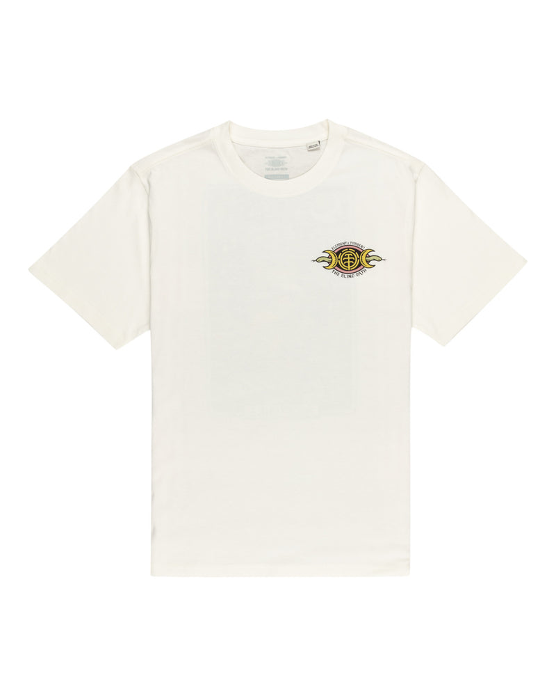 Load image into Gallery viewer, Element Men&#39;s Element Acceptance Regular Fit T-Shirt Egret ELYZT00370-WBS0
