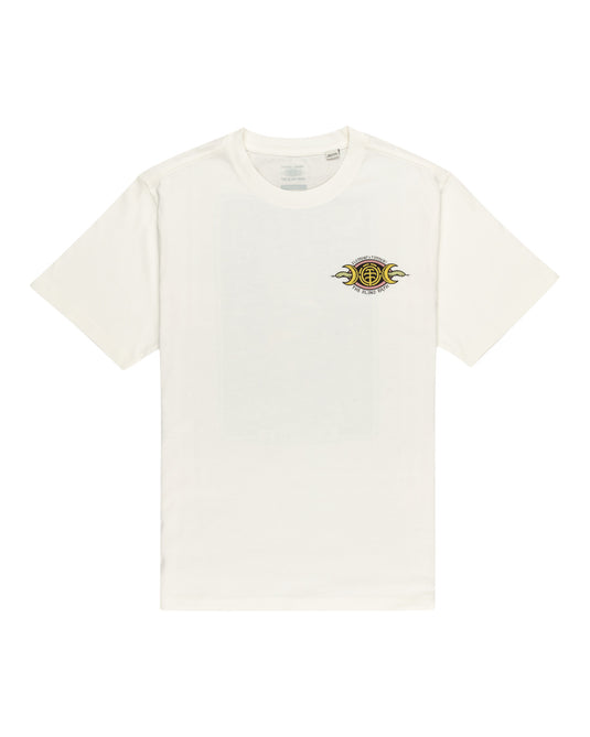 Element Men's Element Acceptance Regular Fit T-Shirt Egret ELYZT00370-WBS0