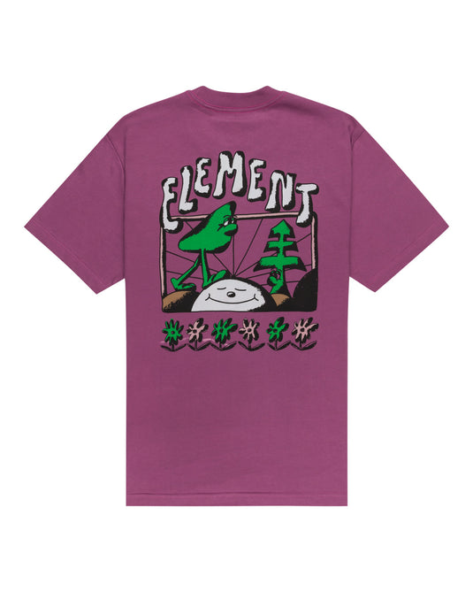 Element Men's Quiet Relax Fit T-Shirt Amethyst ELYZT00386-PNJ0