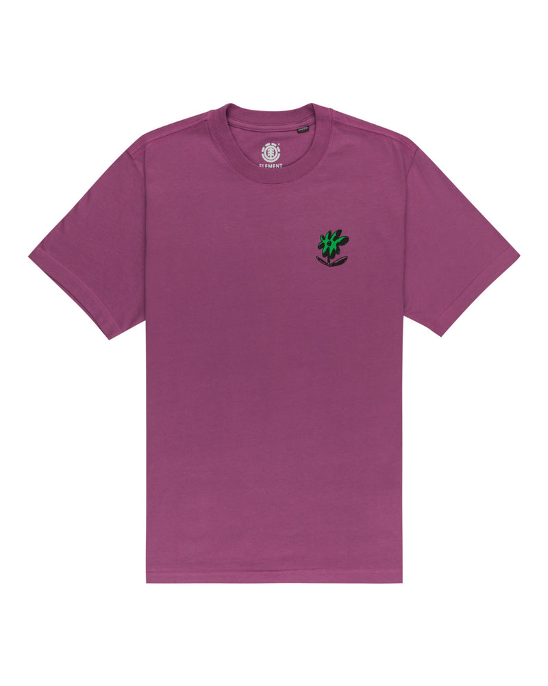 Load image into Gallery viewer, Element Men&#39;s Quiet Relax Fit T-Shirt Amethyst ELYZT00386-PNJ0
