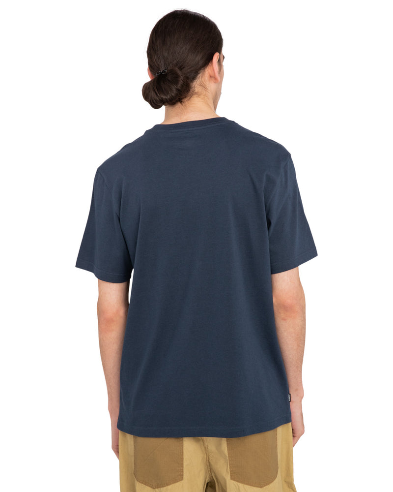 Load image into Gallery viewer, Element Men&#39;s Long Beach Regular Fit T-Shirt Eclipse Navy ELYZT00401-ECN
