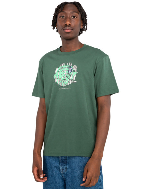 Load image into Gallery viewer, Element Men&#39;s Magical Place Regular Fit T-Shirt Garden Topiary ELYZT00408-GRT0
