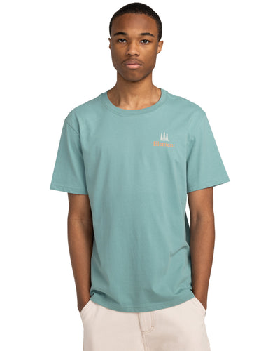 Element Men's SBXE Remember Short Sleeves T-Shirt Trellis ELYZT00489-BKW0