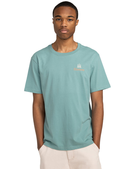 Element Men's SBXE Remember Short Sleeves T-Shirt Trellis ELYZT00489-BKW0