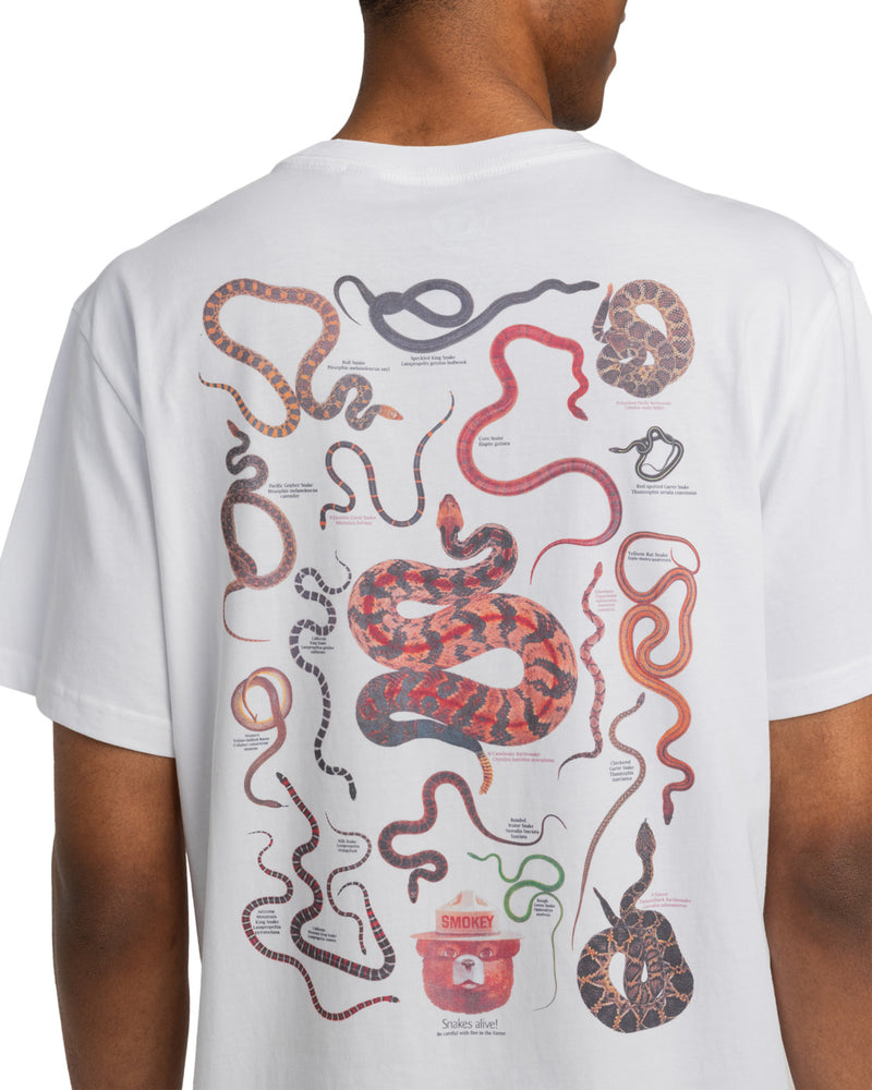 Load image into Gallery viewer, Element Men&#39;s SBXE Nest Short Sleeve T-Shirt Optic White ELYZT00516-WBB0
