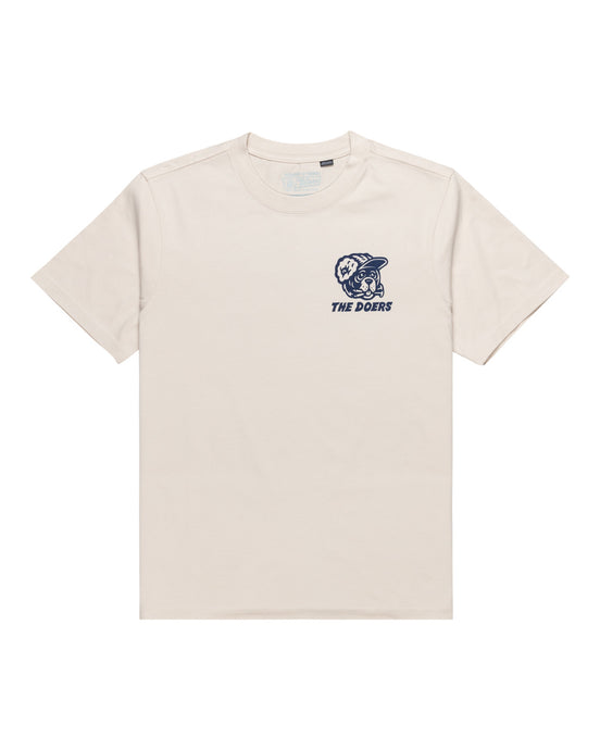 Element Men's Timber Builder Short Sleeves T-Shirt Oat Milk ELYZT00518-TEG0