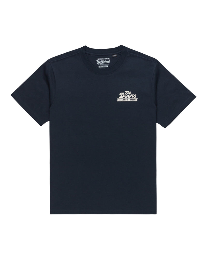Load image into Gallery viewer, Element Men&#39;s Timber Carry Short Sleeves T-Shirt Eclipse Navy ELYZT00520-ECN
