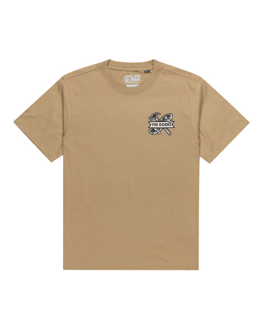 Element Men's Timber Supply Short Sleeve T-Shirt Khaki ELYZT00522-KHA