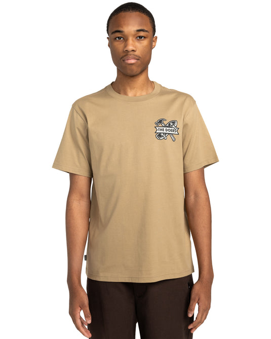Element Men's Timber Supply Short Sleeve T-Shirt Khaki ELYZT00522-KHA