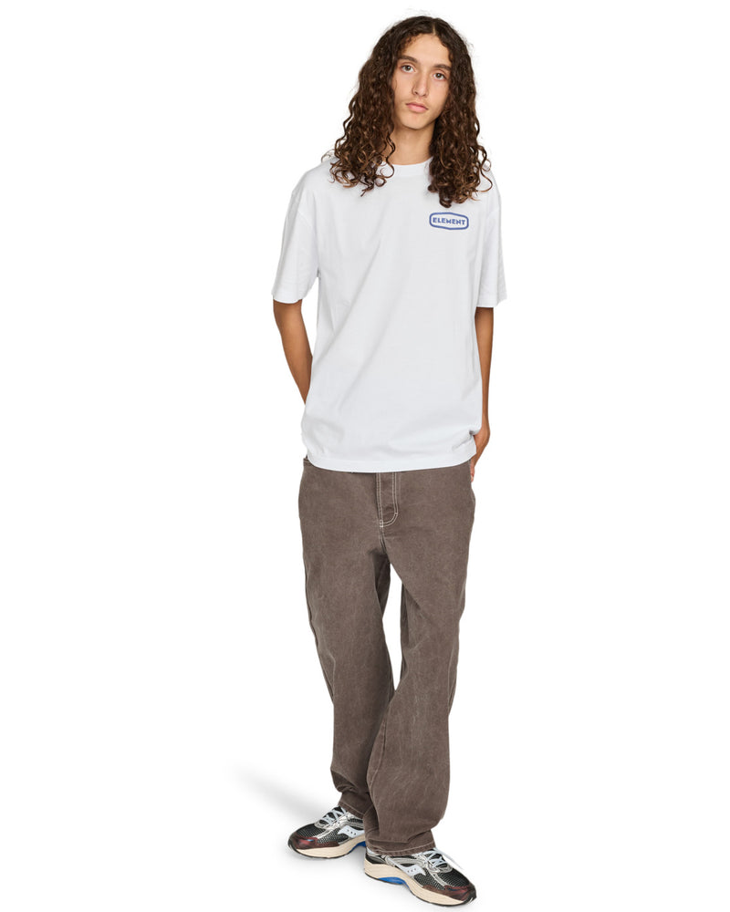 Load image into Gallery viewer, Element Men&#39;s Grip It T-Shirt Optic White ELYZT00567-WBB0

